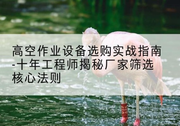 博山剪叉式升降机厂家-高空作业设备选购实战指南-十年工程师揭秘厂家筛选核心法则